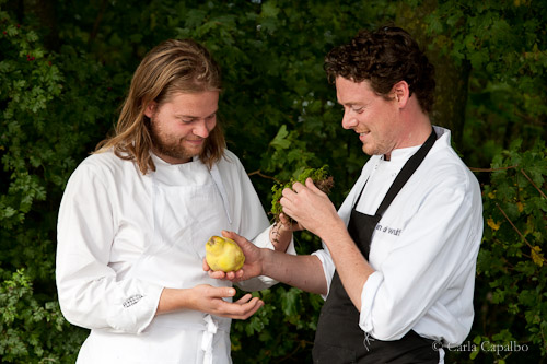 Magnus Nilsson and Kobe Desramaults in Belgium