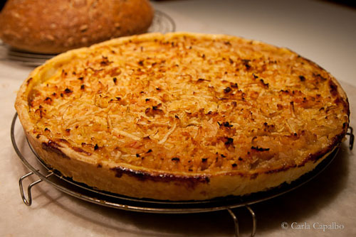 Sue Style's grated quince tart