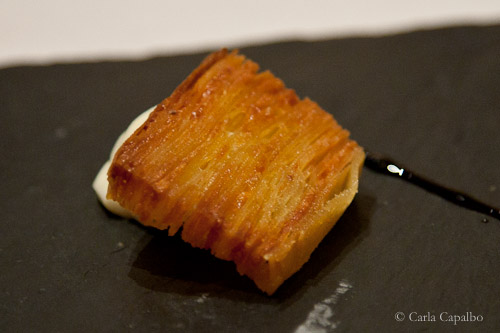 Atala’s mille feuille of manioc root