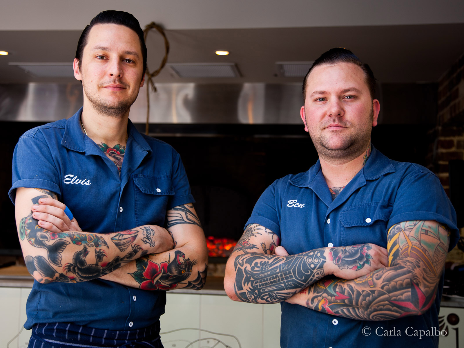 Chefs at Porteño, Sydney