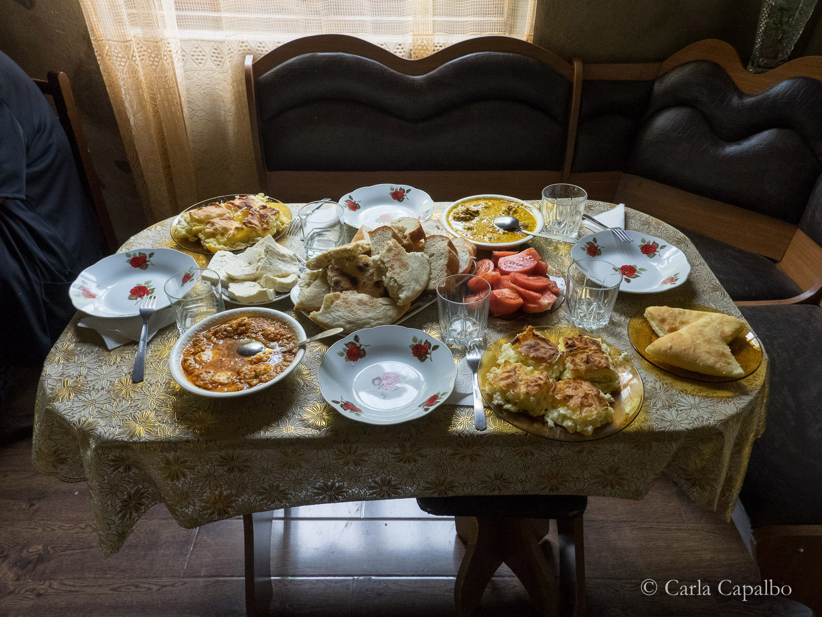 Supra table in Adjara, Georgia