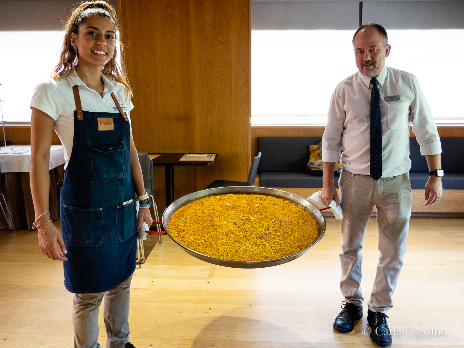 Our abundant paella